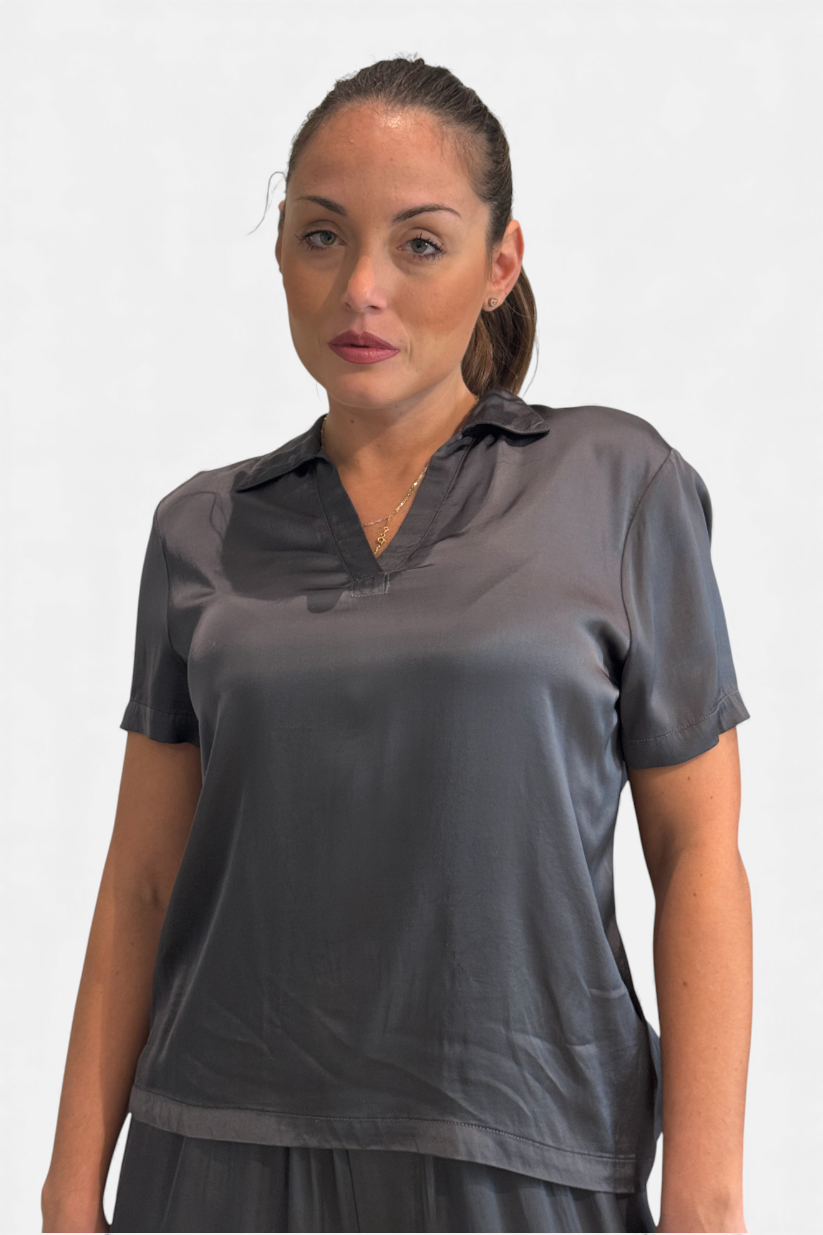 T945Y006A-GRIGIO - CAMICIA - DIXIE