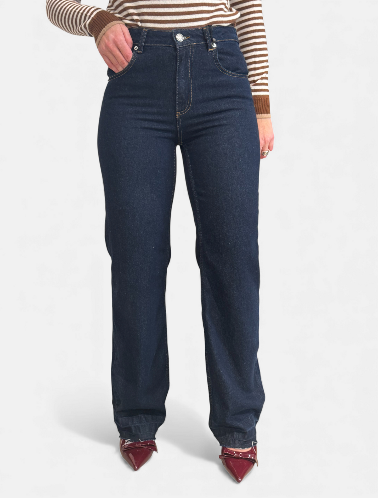 PBSTRAIGHT-003BLUSCURO - JEANS - PENNYBLACK