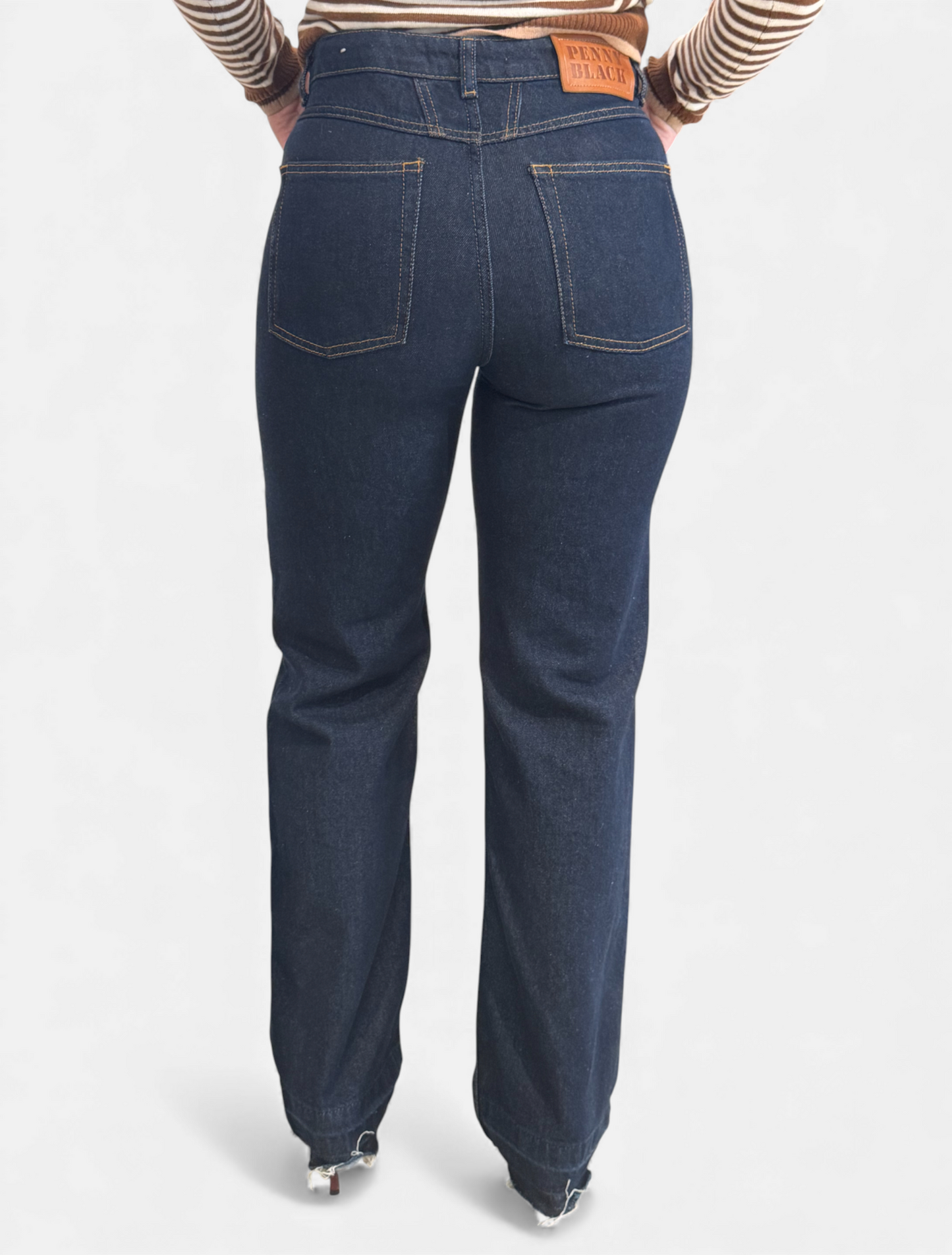 PBSTRAIGHT-003BLUSCURO - JEANS - PENNYBLACK