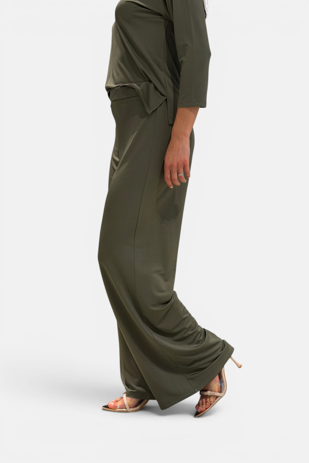PBJGATTINI-005KAKI - PANTALONE - PENNYBLACK