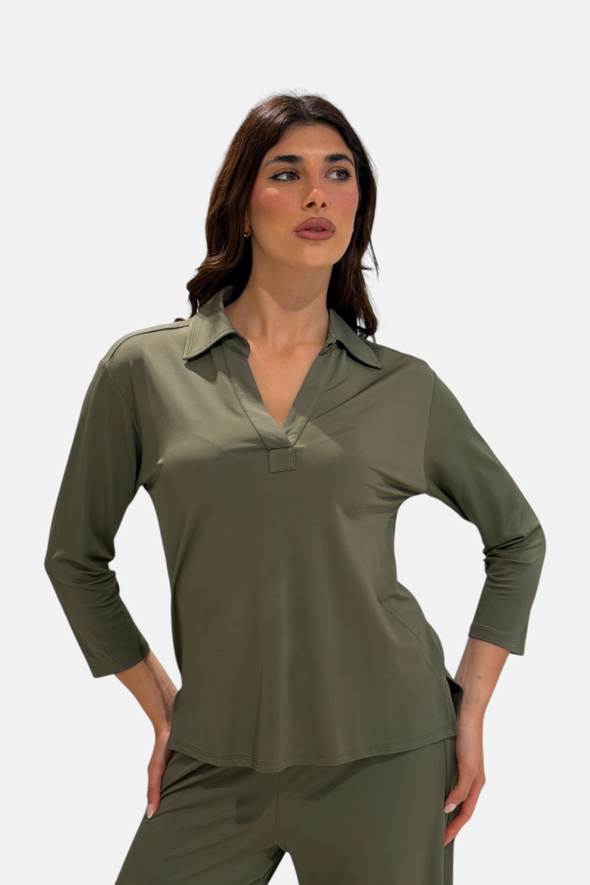 PBJVOLANTE-005KAKI - T-SHIRT - PENNYBLACK