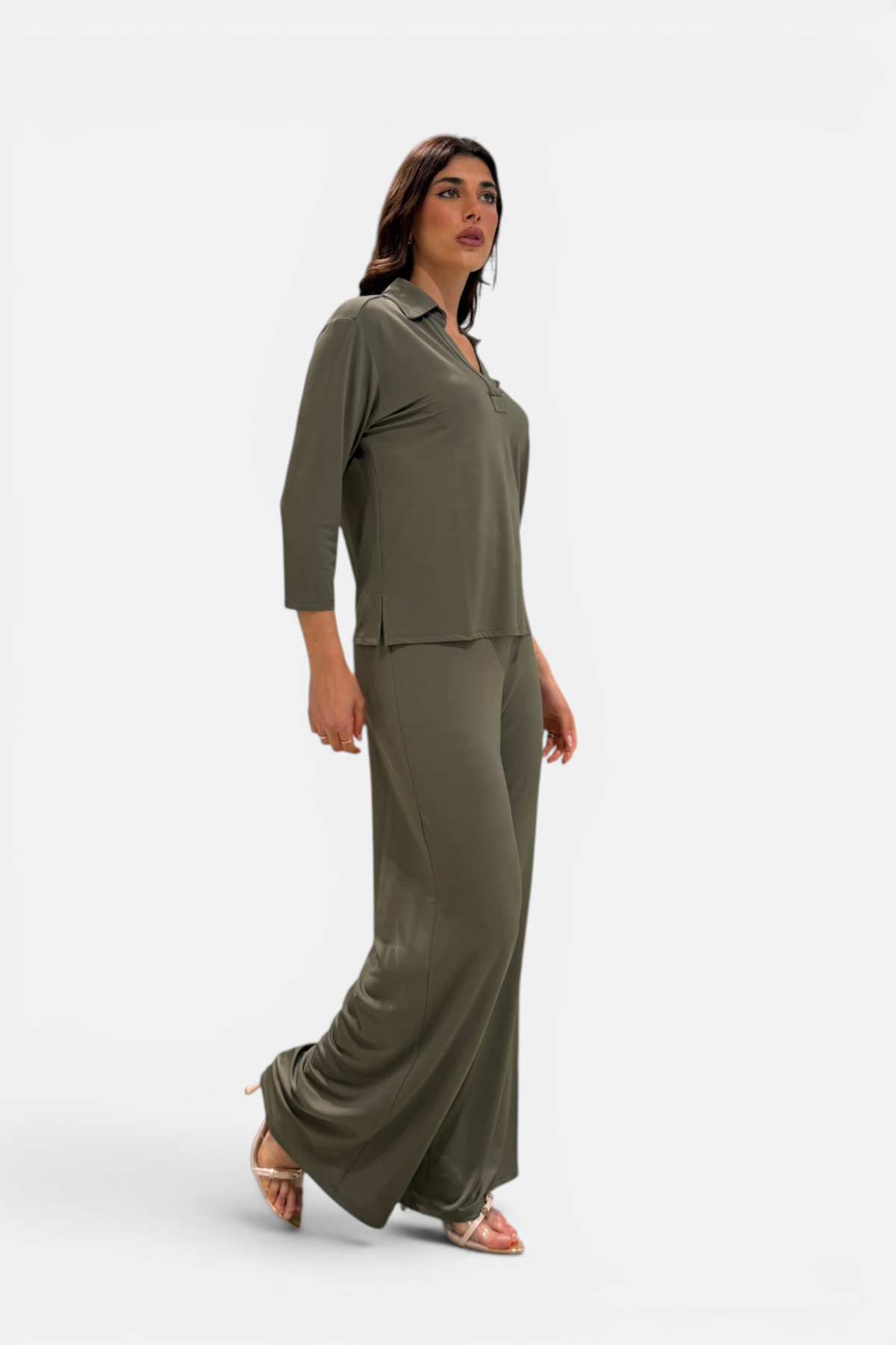 PBJGATTINI-005KAKI - PANTALONE - PENNYBLACK