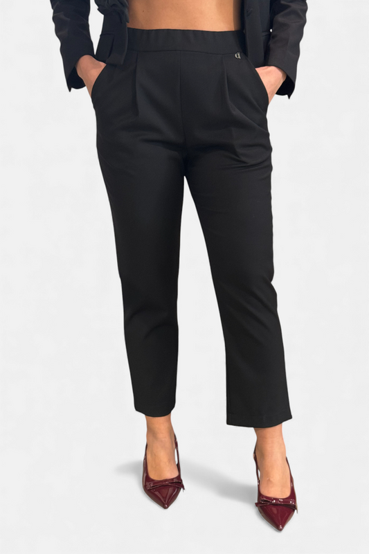 PDDIKIIA-NERO - PANTALONE - DIXIE