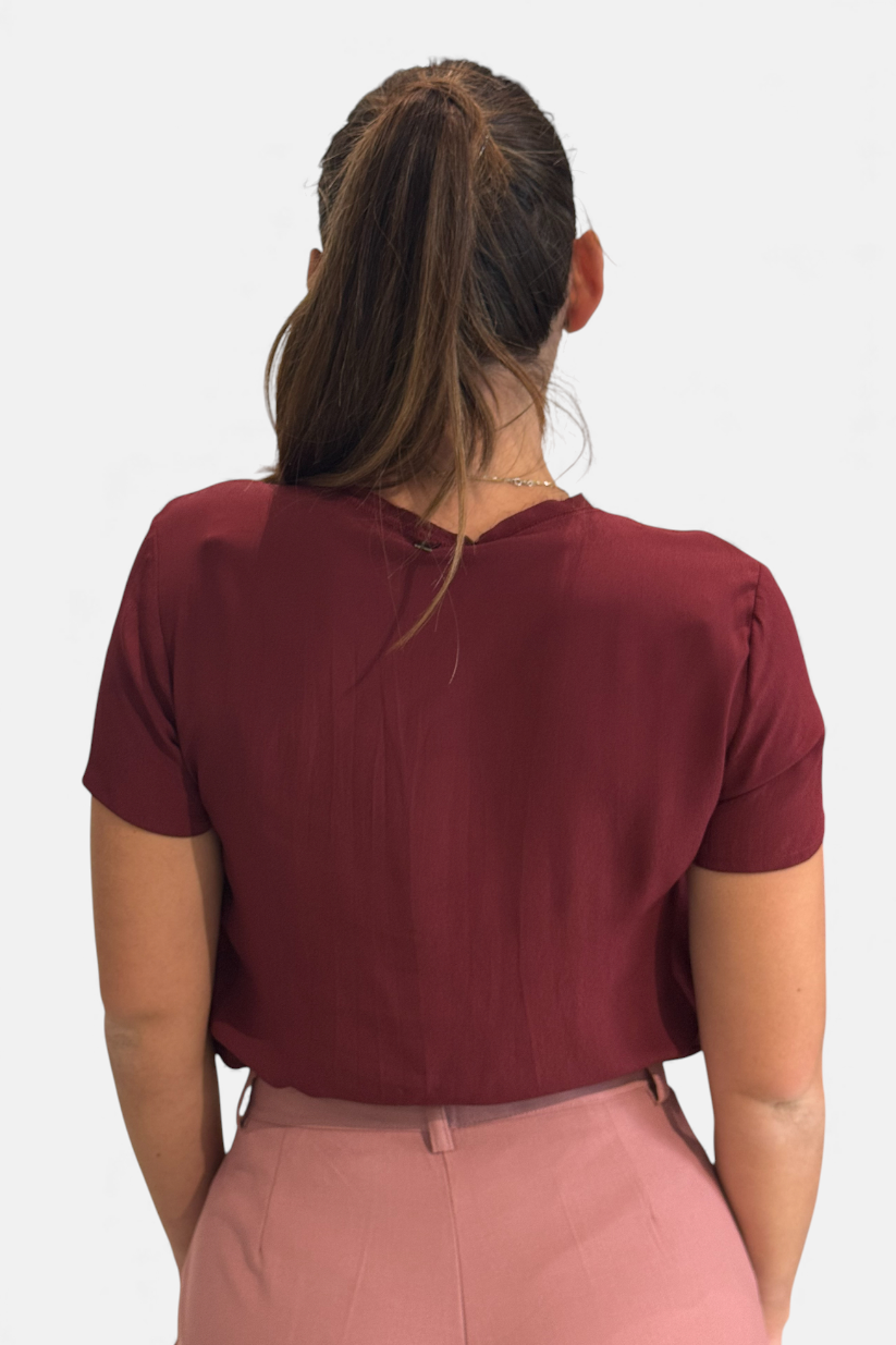 C843Y031A-BORDEAUX - MAGLIA - DIXIE