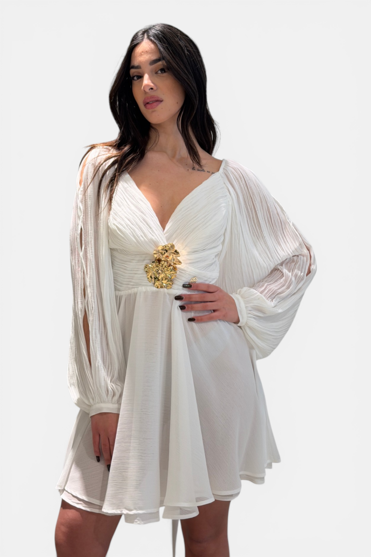WS00906-BIANCO - ABITO - BABYLON W LES FEMMES