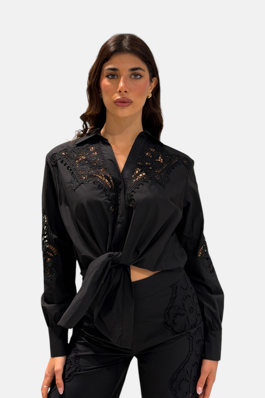 C744A031A-NERO - CAMICIA - DIXIE