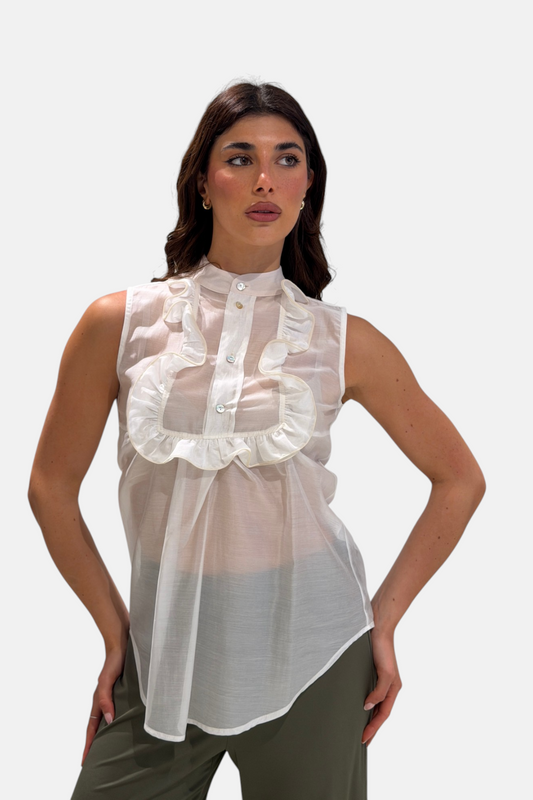 C212A027A-AVORIO - CAMICIA - DIXIE