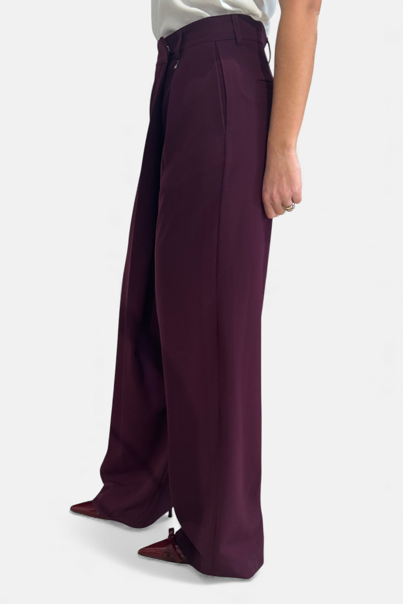 PDNZKHZA-MELANZANA - PANTALONE - DIXIE