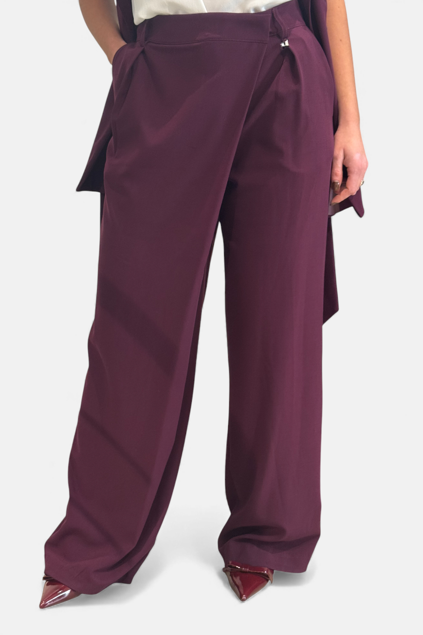 PDNZKHZA-MELANZANA - PANTALONE - DIXIE