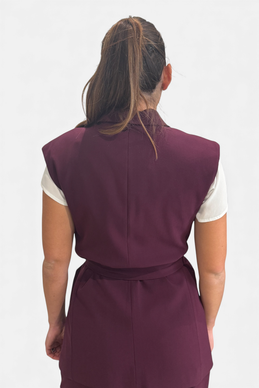 LAFHKHZA-MELANZANA - GILET - DIXIE