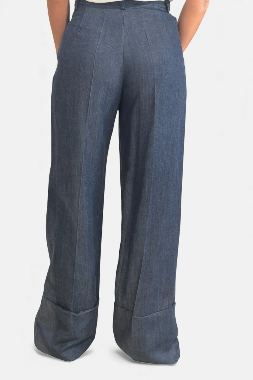 PDNAKCOA-BLU - PANTALONE - DIXIE