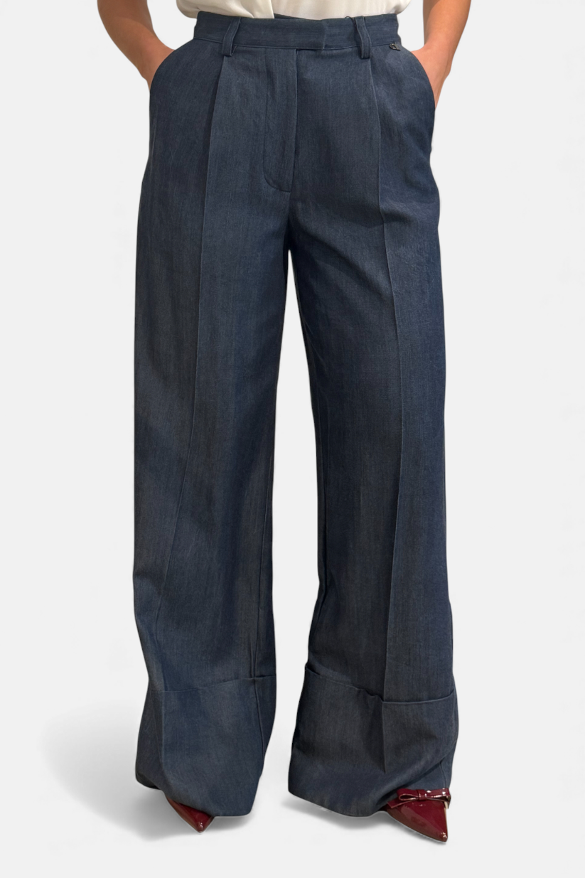 PDNAKCOA-BLU - PANTALONE - DIXIE