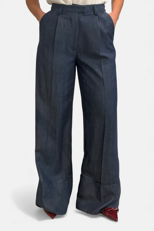 PDNAKCOA-BLU - PANTALONE - DIXIE