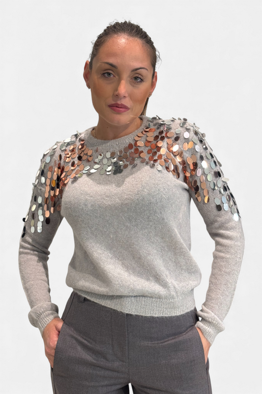 M744Y031A-GRIGIO - MAGLIA - DIXIE