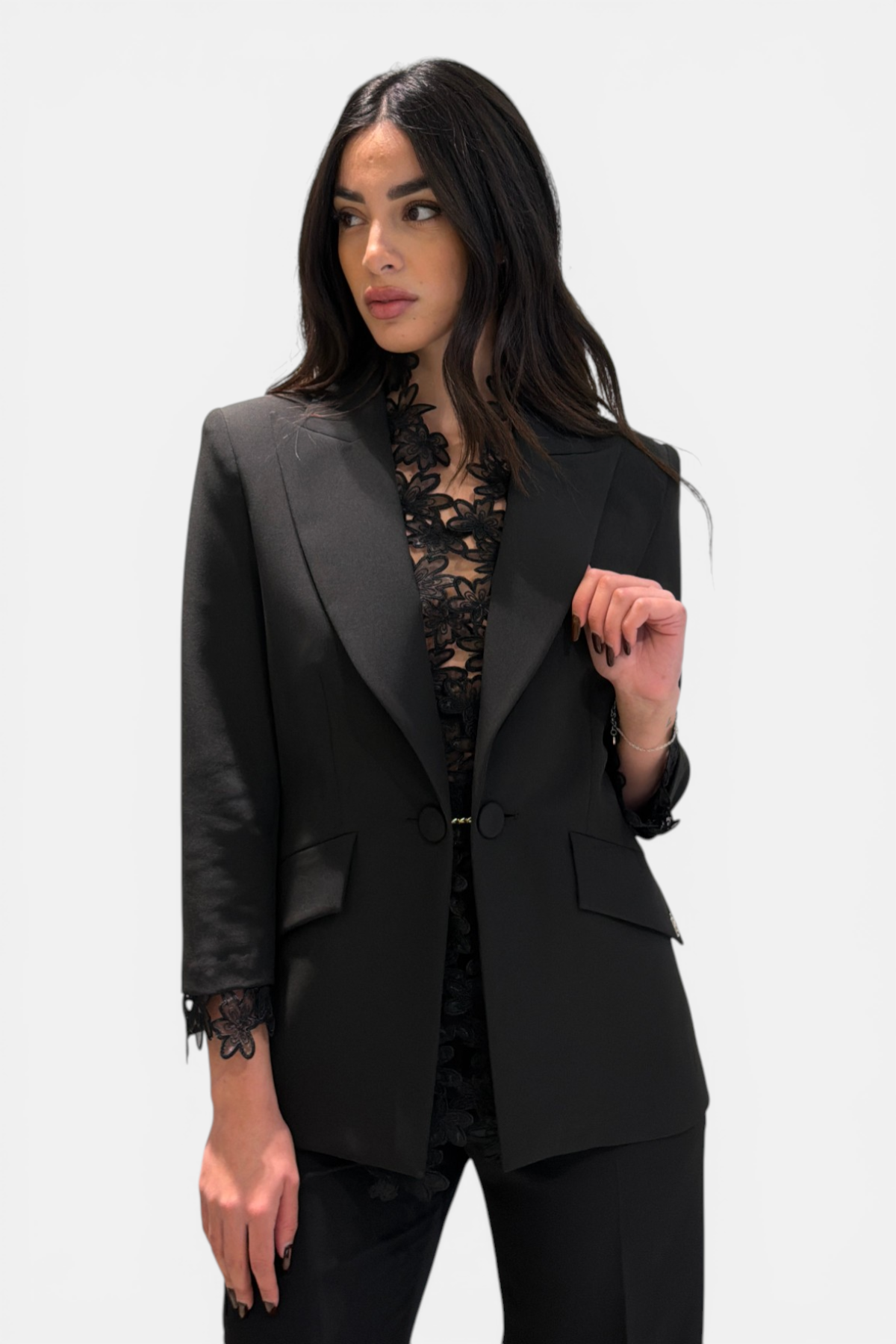 WS00702-NERO - GIACCA - BABYLON W LES FEMMES