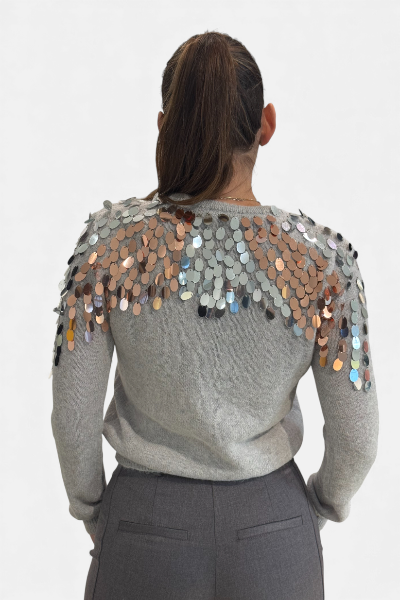 M744Y031A-GRIGIO - MAGLIA - DIXIE