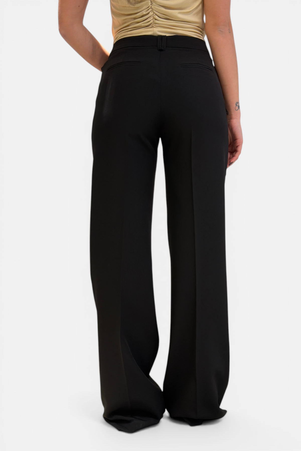 WS00551-NERO - PANTALONE - BABYLON W LES FEMMES