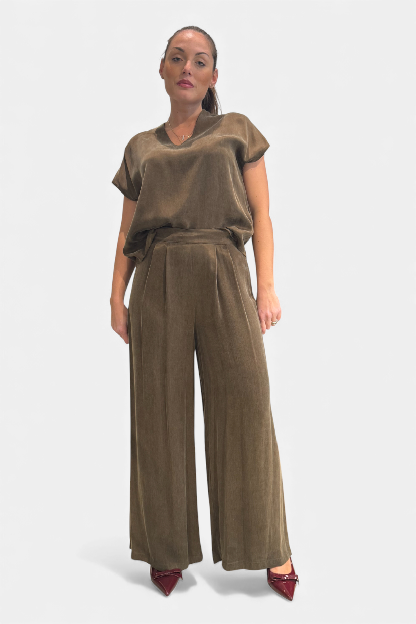 P782Y016A-MARRONE - PANTALONE - DIXIE