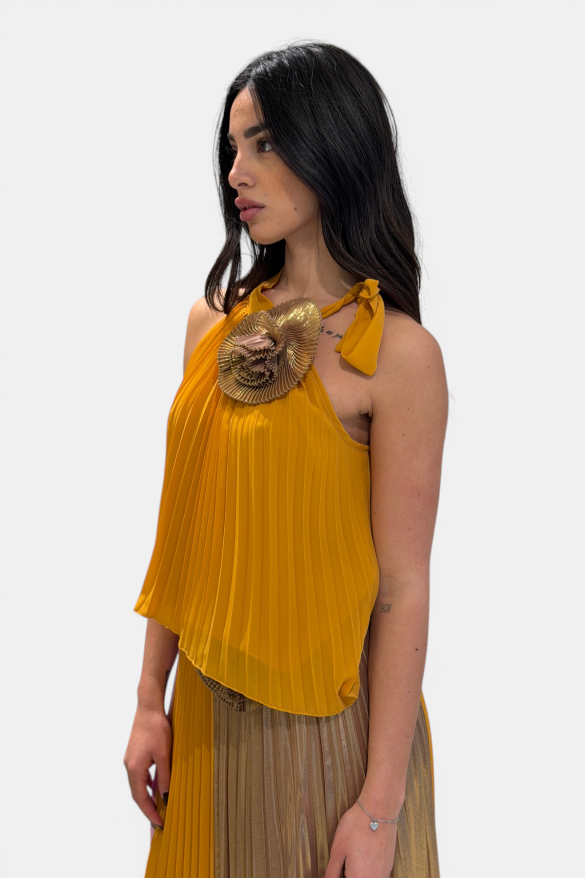 R319A013A-PAPAYA - TOP - DIXIE