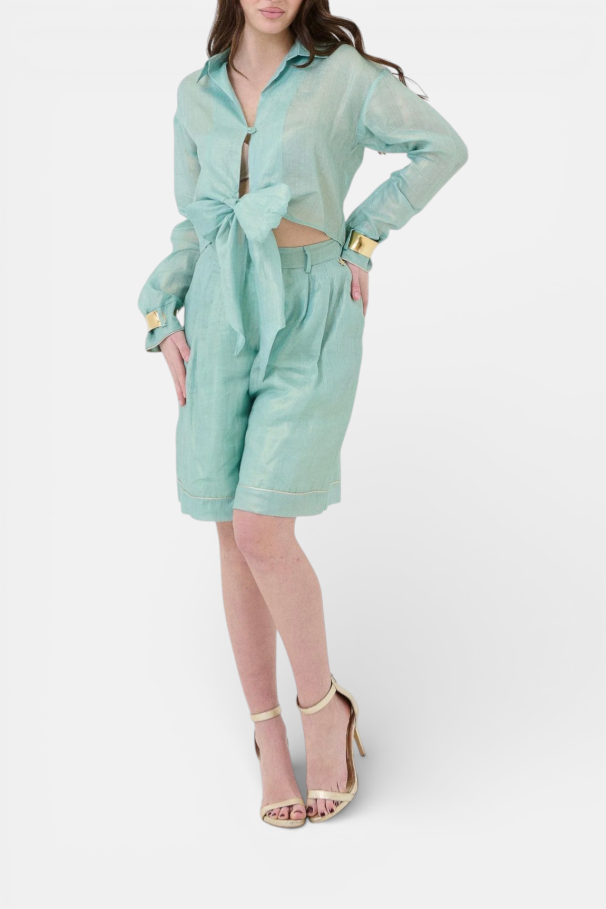 S39M0334-ACQUA - BLUSA - SOUVENIR