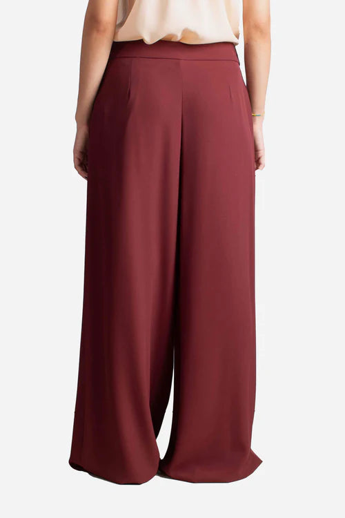P041Y014A-MELANZANA - PANTALONE - DIXIE