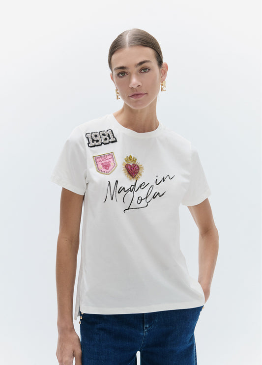 T-SHIRT LF2615044 BIANCO