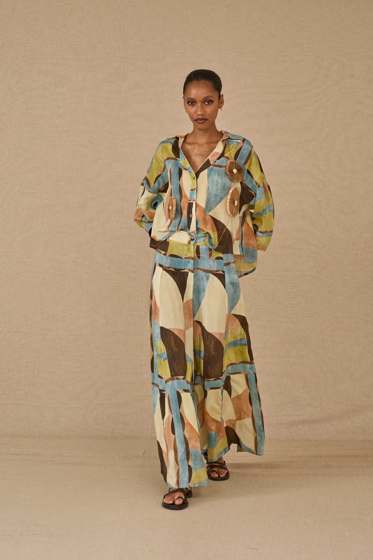 S39M0349-CELESTE - PANTALONE - SOUVENIR