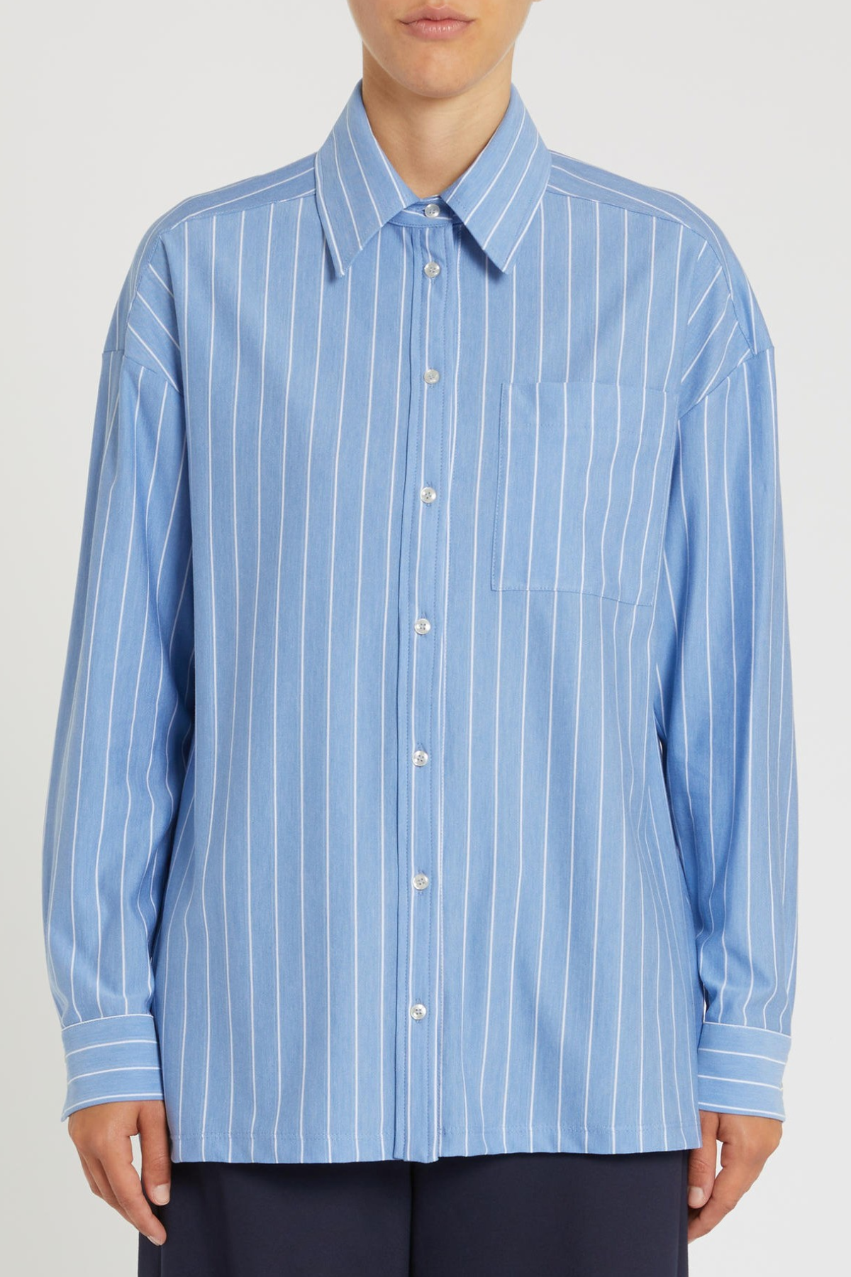 PBJURNA-003AZZURRO/BIANCO - MAGLIA - PENNYBLACK
