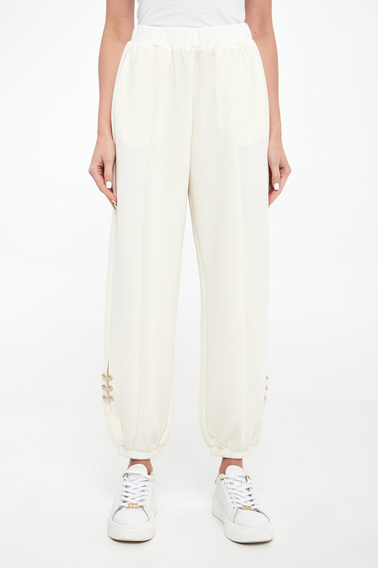 TA5229-WHITEMILK - PANTALONE - LIU JO