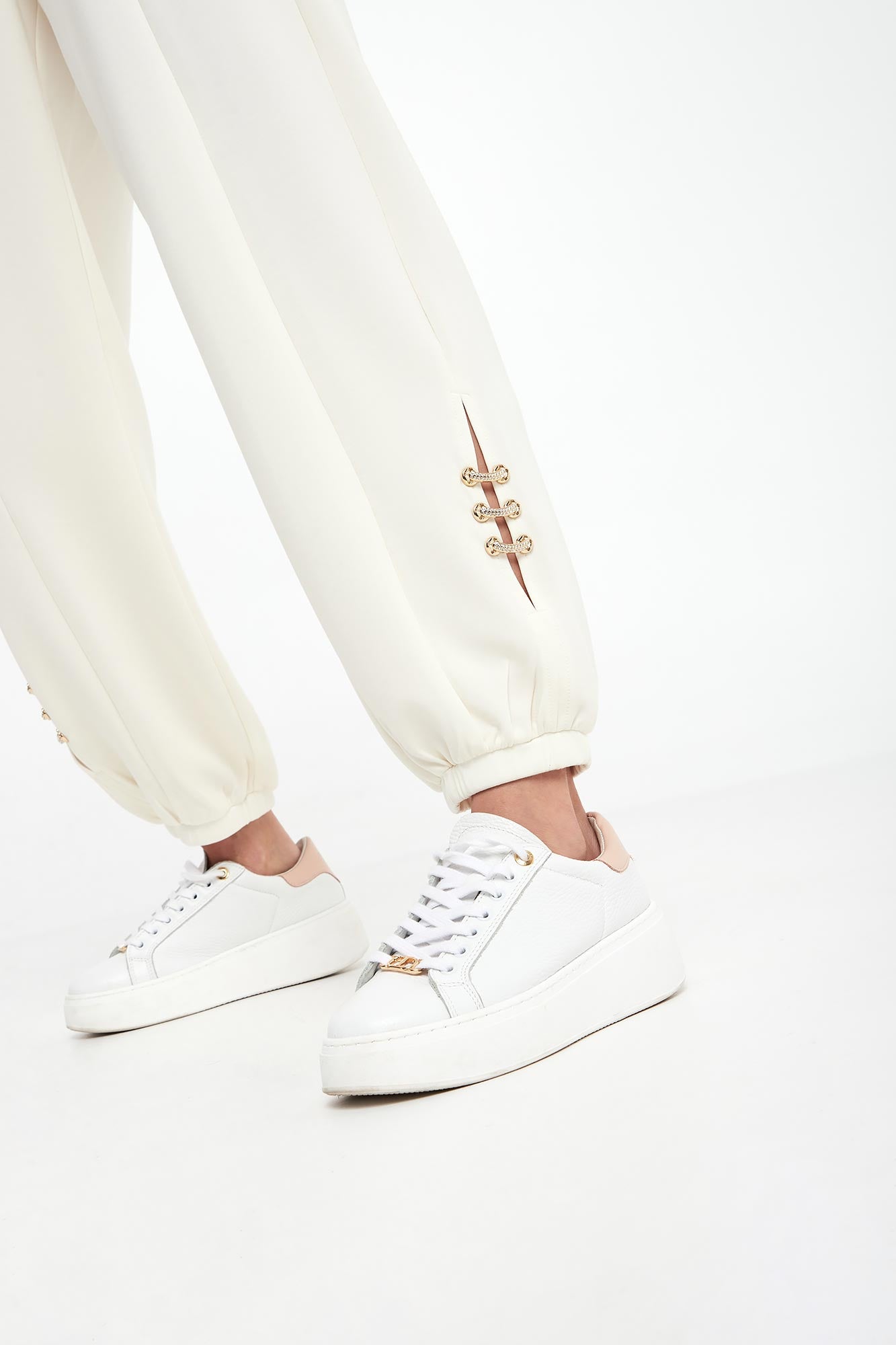 TA5229-WHITEMILK - PANTALONE - LIU JO