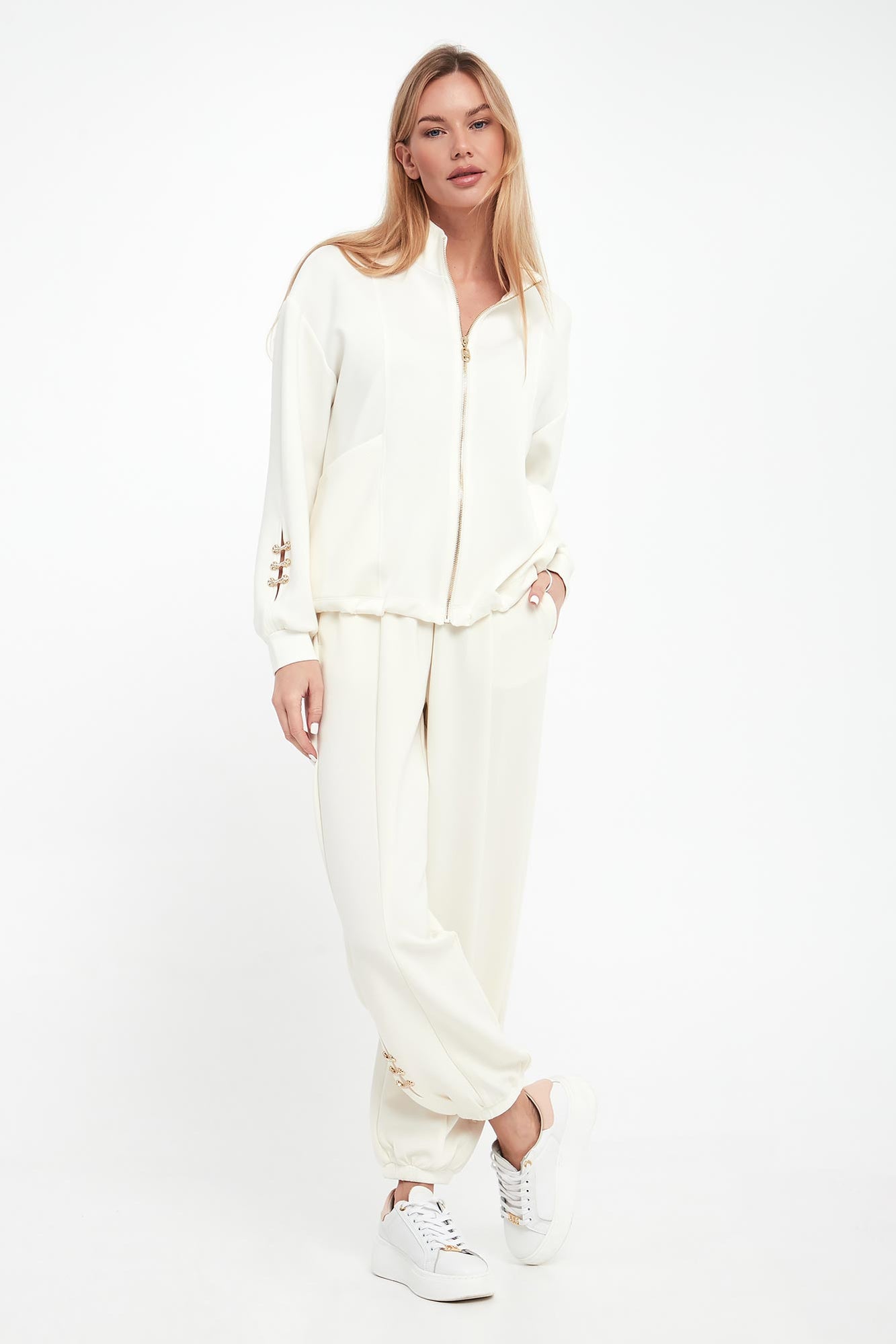 TA5229-WHITEMILK - PANTALONE - LIU JO